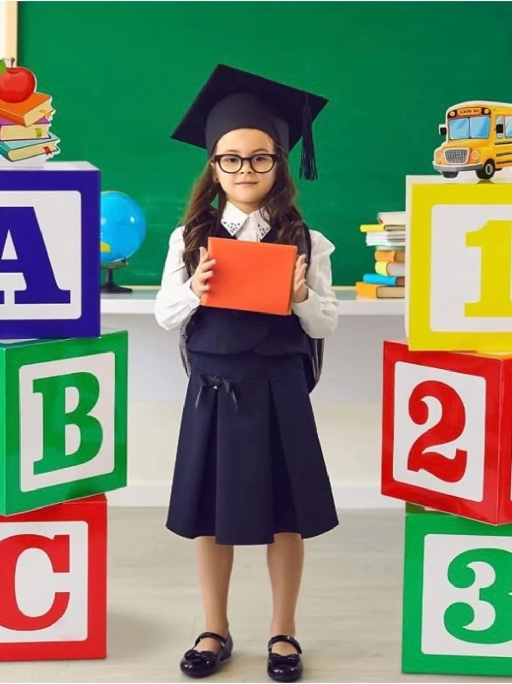 ABC 123 Balloon Boxes, Decorations